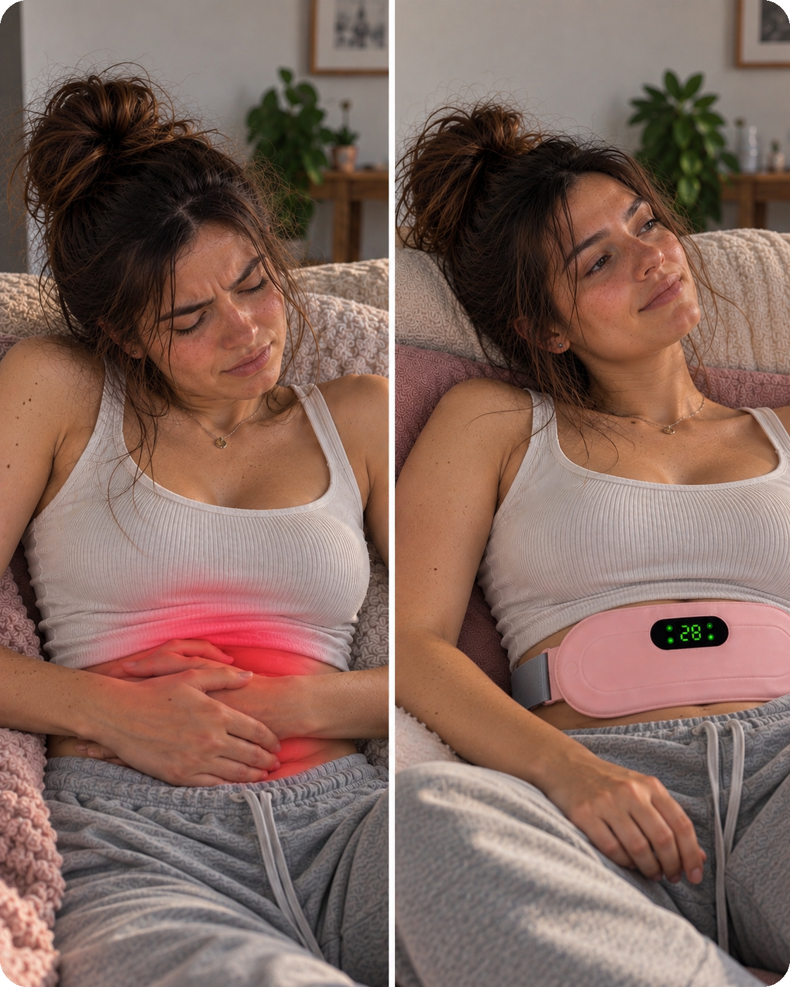Cinturón Térmico Eléctrico para Cólicos Menstruales™